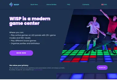 Screenshot of wisp.ge