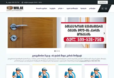 Screenshot of wol.ge