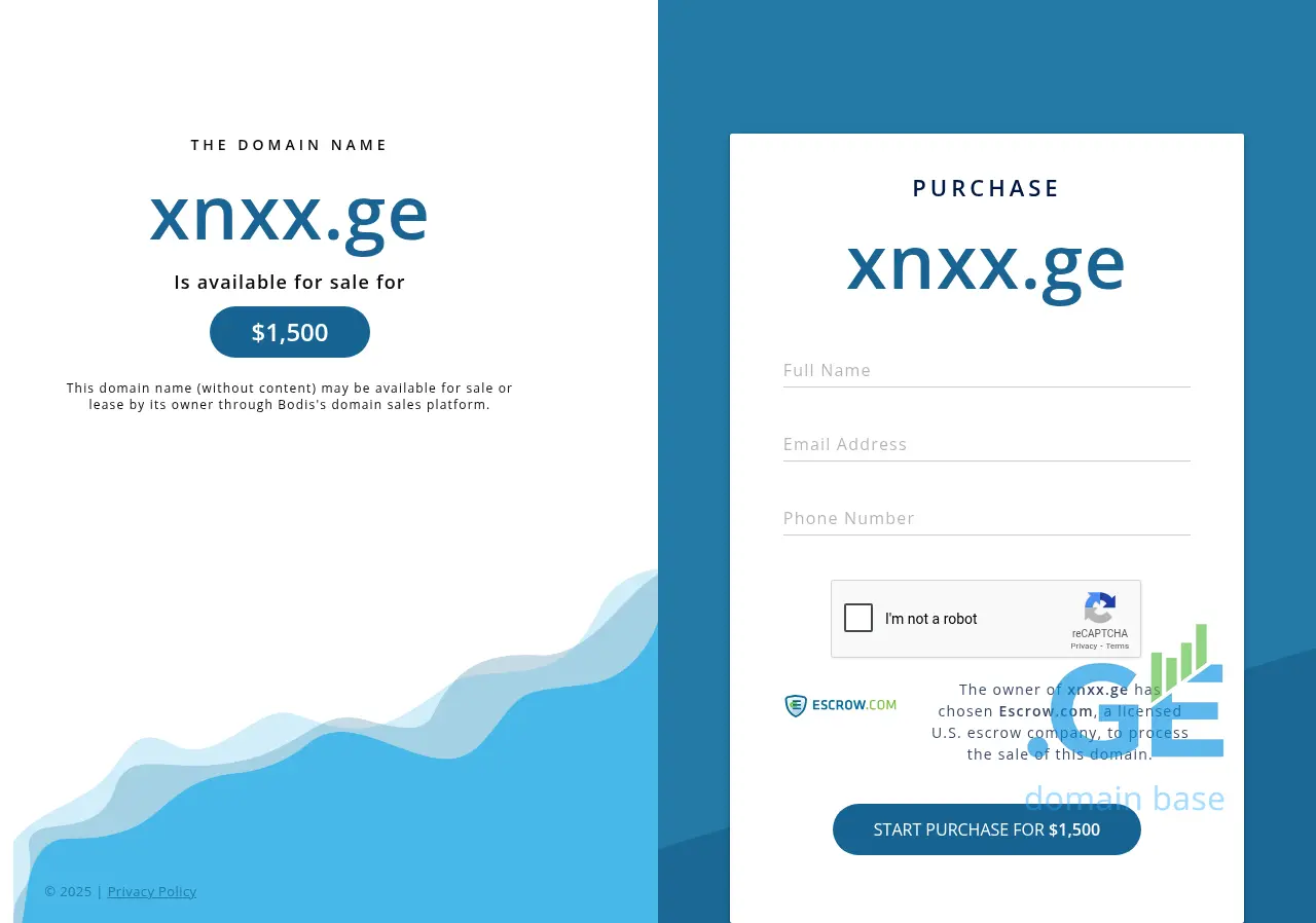 Screenshot of the site xnxx.ge