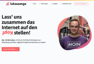 Screenshot of zan.ge