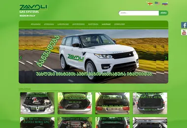 Screenshot of zavoli.ge